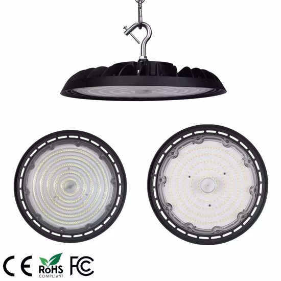 Prezzo diretto dell'azienda 5 anni di garanzia Driver isolato 150W 150lm/W UFO LED High Bay Light